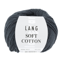 Lang Yarns Soft Cotton - Farbe 0025 nachtblau