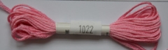 Soie dAlger Seidenstickgarn - Farbe 1022 kühles rot extra