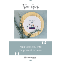 Zweigart - Flow Girl - download PDF kostenlose Stickanleitung