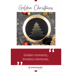 Zweigart - Golden Christmas - download PDF kostenlose Stickanleitung