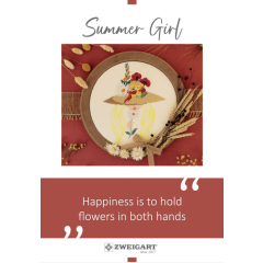 Zweigart - Summer Girl - download PDF kostenlose Stickanleitung