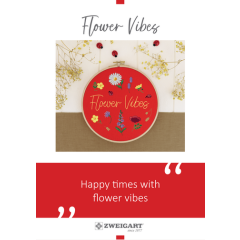 Zweigart - Flower Vibes - download PDF kostenlose Stickanleitung