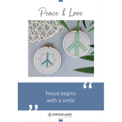 Zweigart - Peace & Love - download PDF kostenlose Stickanleitung