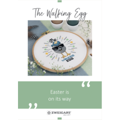 Zweigart - The Walking Egg - download PDF kostenlose Stickanleitung