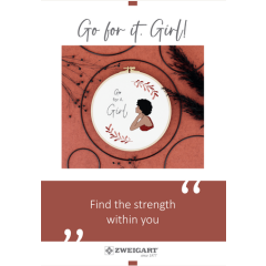 Zweigart - Go for it, Girl - download PDF kostenlose Stickanleitung