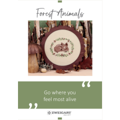 Zweigart - Forest Animals - download PDF kostenlose Stickanleitung