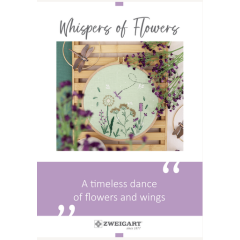 Zweigart - Whispers of Flowers - download PDF kostenlose Stickanleitung