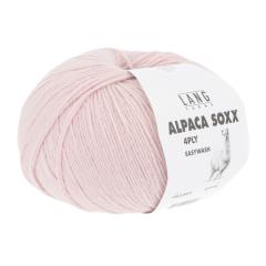 Alpaca Soxx 4-fach Lang Yarns - rosa (0009)