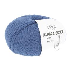 Alpaca Soxx 4-fach Lang Yarns - blau (0010)