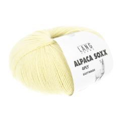 LANG YARNS Alpaca Soxx 4-fach - babygelb (0012)