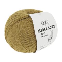 Alpaca Soxx 4-fach Lang Yarns - gelb mélange (0014)