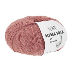 Alpaca Soxx 4-fach Lang Yarns - koralle mélange (0029)