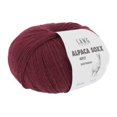 Alpaca Soxx 4-fach Lang Yarns - weinrot (0062)