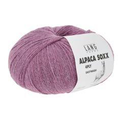 Alpaca Soxx 4-fach Lang Yarns - nelke mélange (0065)