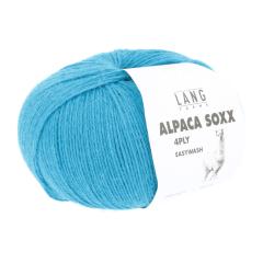 Alpaca Soxx 4-fach Lang Yarns - türkis (0079)