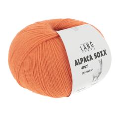 Alpaca Soxx 4-fach Lang Yarns - orange (0159)