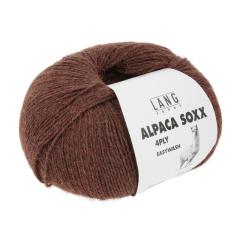 Alpaca Soxx 4-fach Lang Yarns - zimt mélange (0167)