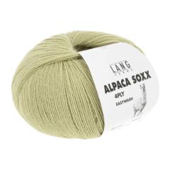 Alpaca Soxx 4-fach Lang Yarns - olive hell (0197)
