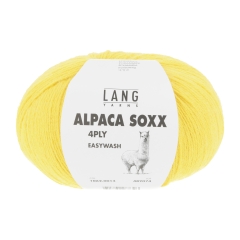 Lang Yarns Alpaca Soxx 4-fach - Farbe 0013 gelb