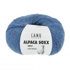 Lang Yarns Alpaca Soxx 4-fach - hellblau mélange