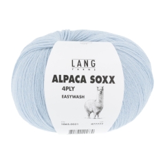 Lang Yarns Alpaca Soxx 4-fach - Farbe 0021 hellblau