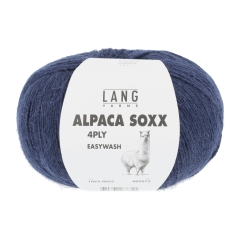 Lang Yarns Alpaca Soxx 4-fach - Farbe 0025 navy