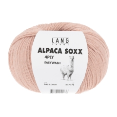Lang Yarns Alpaca Soxx 4-fach - lachs (Ausverkauf)