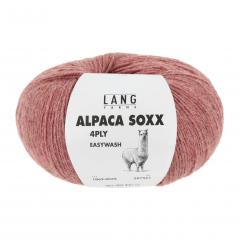 Lang Yarns Alpaca Soxx 4-fach - koralle mélange