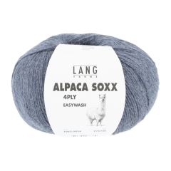 Lang Yarns Alpaca Soxx 4-fach - jeans mélange