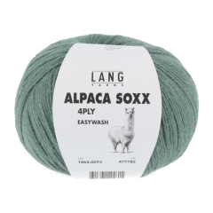 Lang Yarns Alpaca Soxx 4-fach - efeu