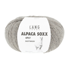 Lang Yarns Alpaca Soxx 4-fach - hellbraun mélange