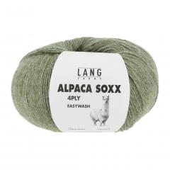 Lang Yarns Alpaca Soxx 4-fach - hellolive mélange