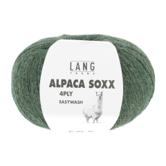 Lang Yarns Alpaca Soxx 4-fach - olive mélange