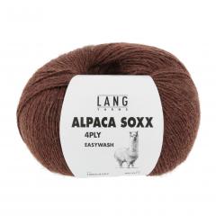 Lang Yarns Alpaca Soxx 4-fach - zimt mélange