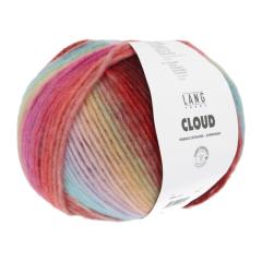 Cloud Lang Yarns - bordeaux - grün - blau (0005)
