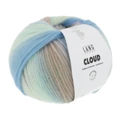 Cloud Lang Yarns - hellgrün-hellblau-lila (0014)