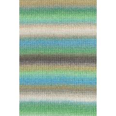 Cloud Lang Yarns - grün-türkis-messing (0016)