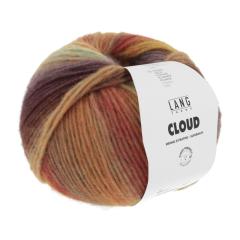 Cloud Lang Yarns - braun-rot-mint (0017)