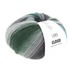 LANG YARNS Cloud - türkis-grau-schwarz-grün (0030)