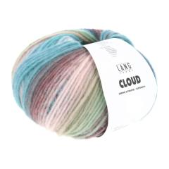 LANG YARNS Cloud - mint-türkis-braun-eisblau (0033)