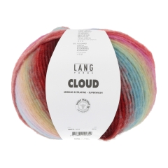 Cloud Lang Yarns - bordeaux - grün - blau (0005)
