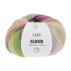 Cloud Lang Yarns - violett - grün - blau (0009)