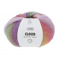 Cloud Lang Yarns - violett - orange - grün (0010)
