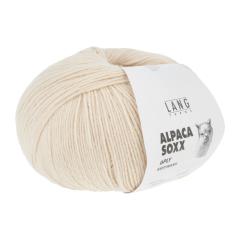 Alpaca Soxx 6-fach Lang Yarns - creme (0002)