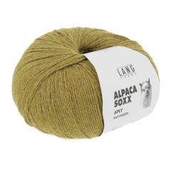 Alpaca Soxx 6-fach Lang Yarns - dunkelgelb mélange (0013)