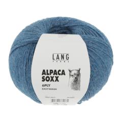 Alpaca Soxx 6-fach Lang Yarns - azur mélange (0021)