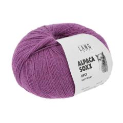 Alpaca Soxx 6-fach Lang Yarns - pink mélange (0065)