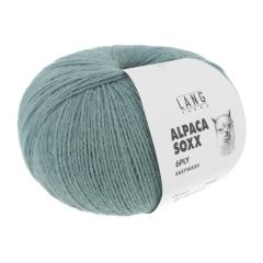 Alpaca Soxx 6-fach Lang Yarns - mint dunkel (0072)