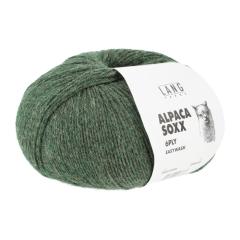 Alpaca Soxx 6-fach Lang Yarns - olive mélange (0098)