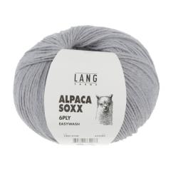 Alpaca Soxx 6-fach Lang Yarns - hellblau mélange (0120)